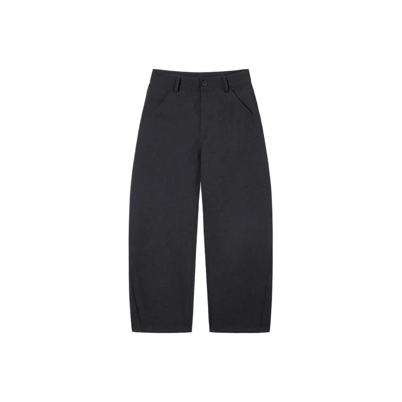 PSO Brand Suit Trousers Women's Carbon Gray-0