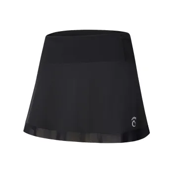 Macondo Casual Short Skirts Women's Black