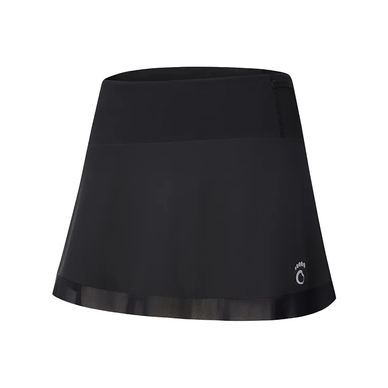 Macondo Casual Short Skirts Women's Black-0