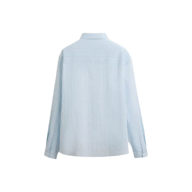 ZARA Shirts Men Sky Blue-1