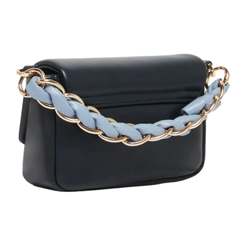Marella Polyester One Shoulder Handbag Trumpets Women's Marine Blue-1