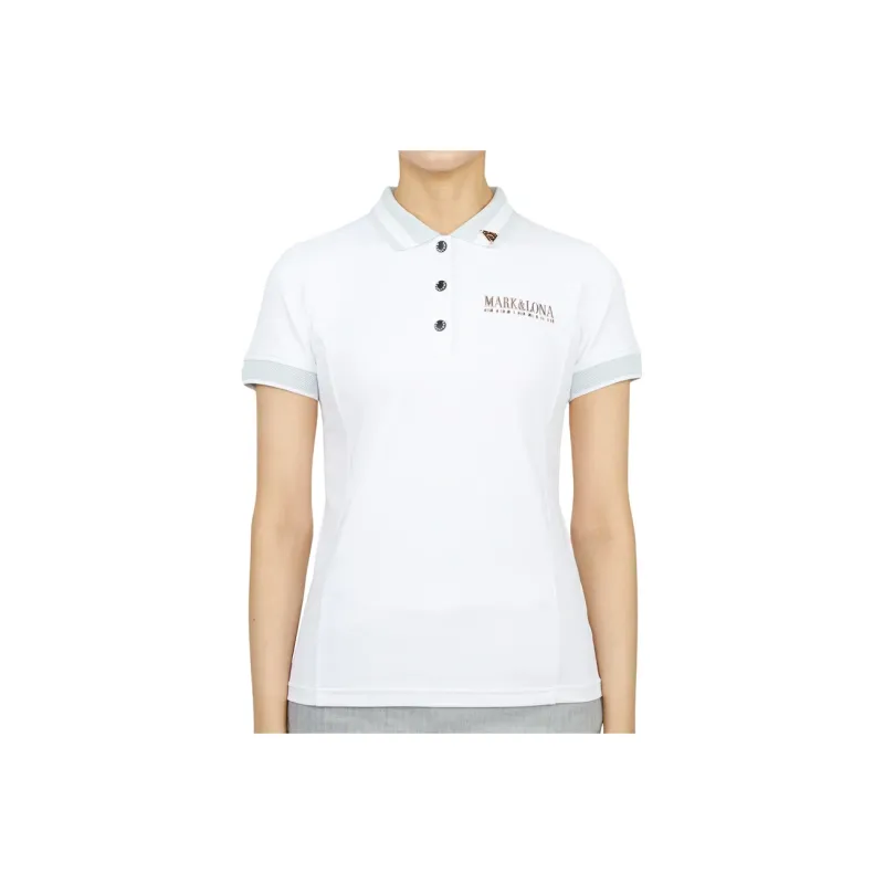 MARK & LONA Polo Shirt Women's White-0