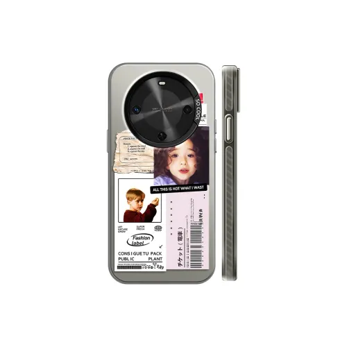YAOCAI Acrylic Material Curl Little Girl H Phone Cases Compatibility With MVMOM 30/20 Trendy And Cool