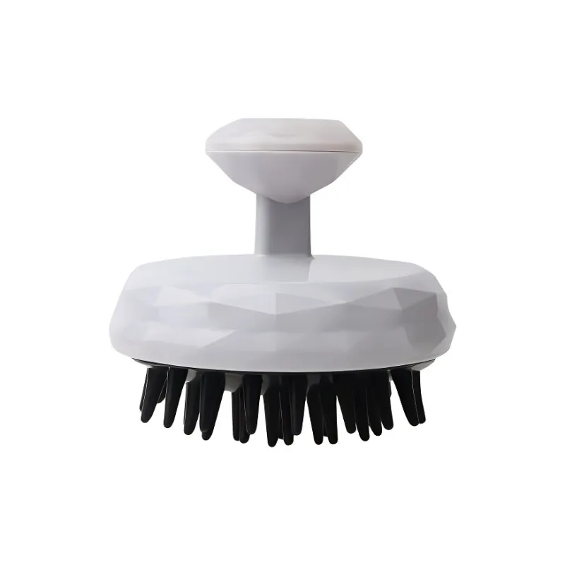 Gentle Welcome Home Use Scalp Cleaning Treatments Handheld Silicone Hair Cleaning Brush Massage-12