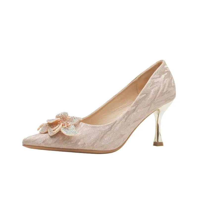 GOSO High Heels Women's Champagne-0