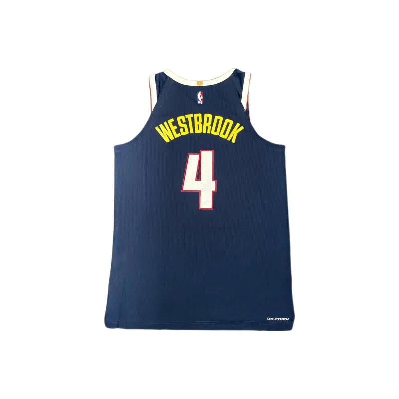Nike x NBA Denver Nuggets Basketball Jersey Men's Dark Blue-1