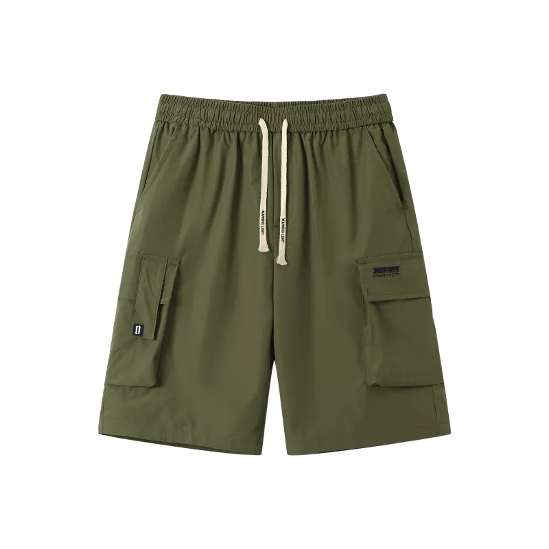 WARNING LIGHT Cargo Shorts Unisex-10