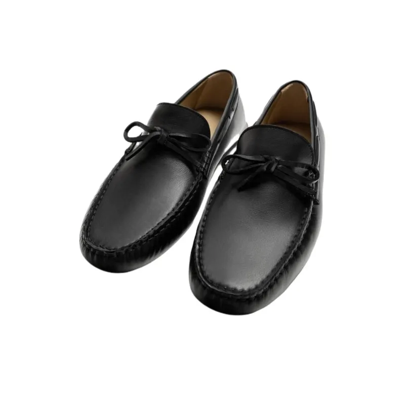ZARA LIMITED EDITION Boat Shoes Men's Black-2