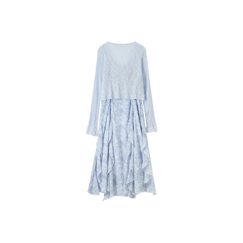 SENTUBILA Two Piece Skirt Sets Women's-1