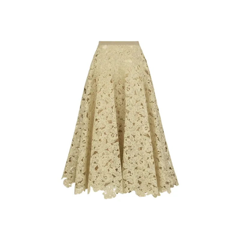 DIOR Dioriviera SS25 Casual Long Skirt Women's Yellow-1