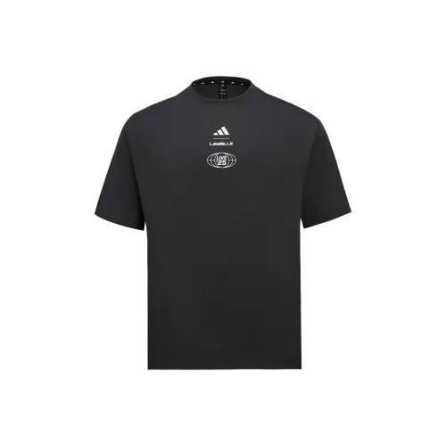 Adidas x LAIMEI,LIANMINGKUAN SS25 TOUR T SHIRT T Shirt Unisex Carbon Black