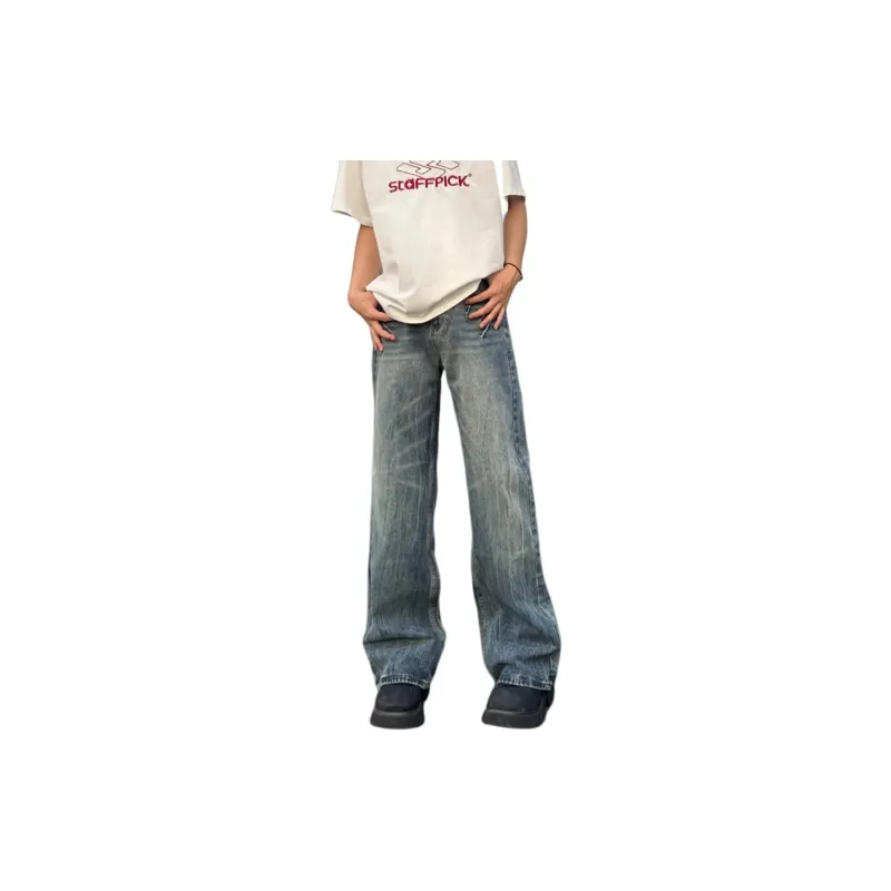 Hypeyourself Jeans Unisex Elegant Blue-0