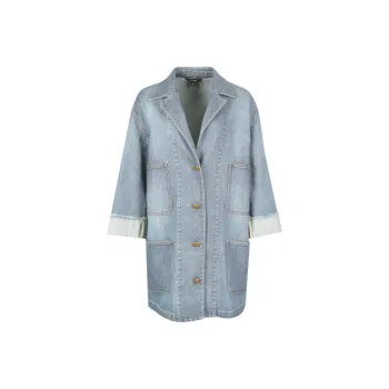 Caroline Denim Jackets Women's Light Blue