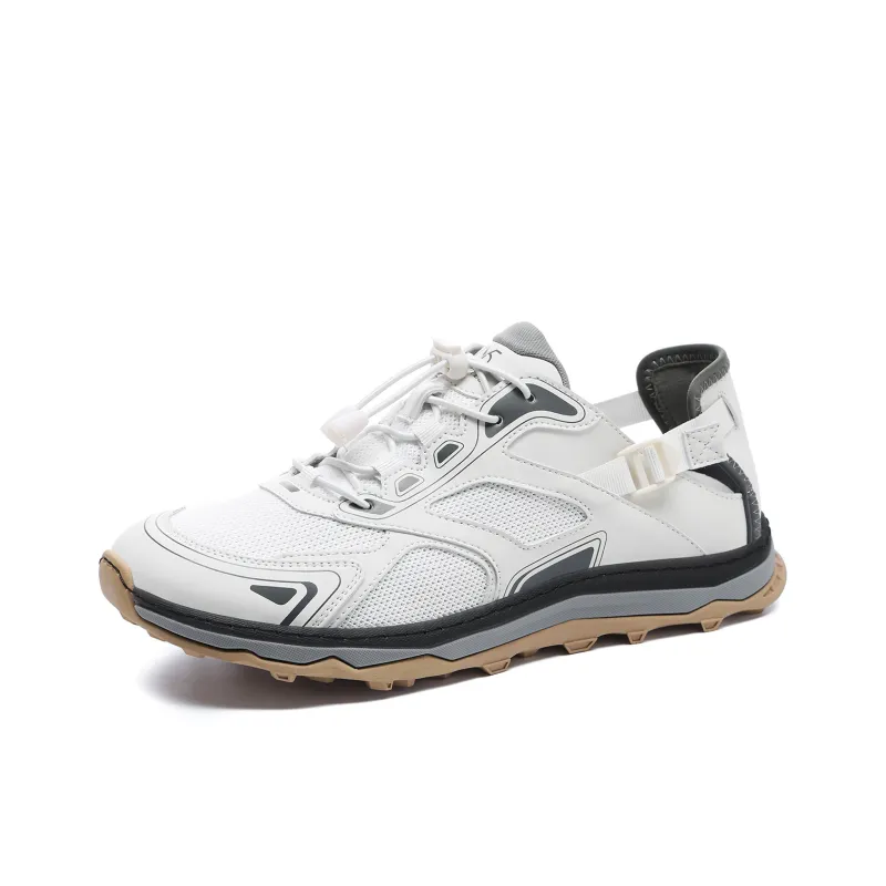 15 MINS Low Top Casual Shoes Men's White-1