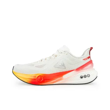 PEAK Taichi 7.0 PRO Running Shoes Men Low Top White Red