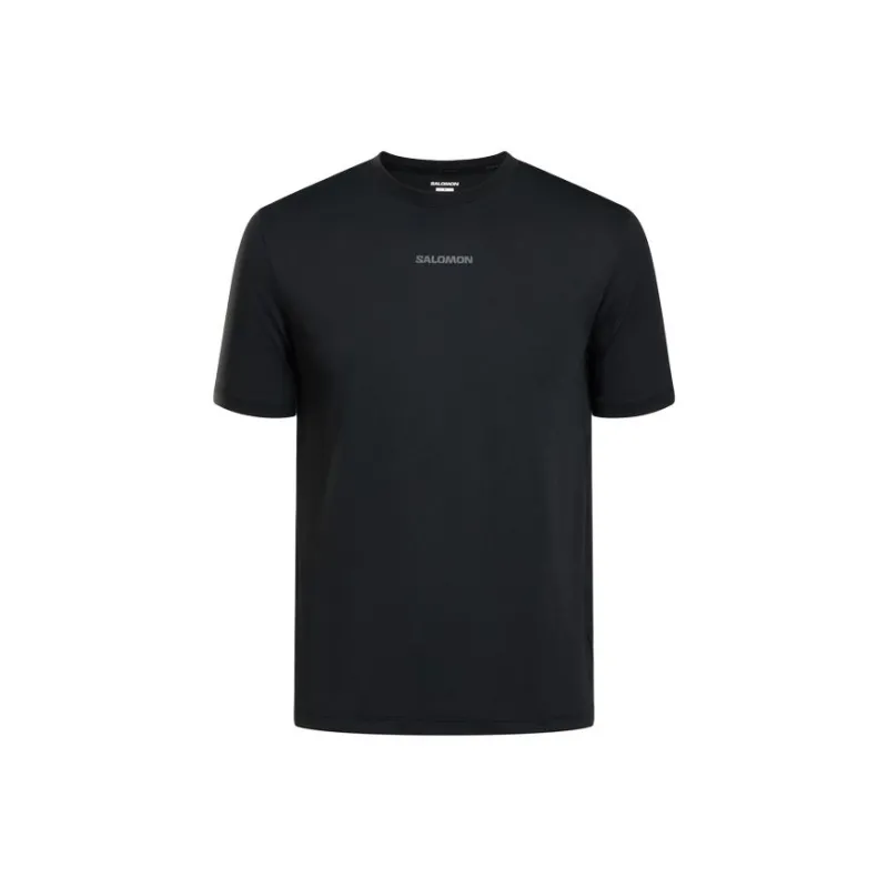 SALOMON T Shirts Men Black-0