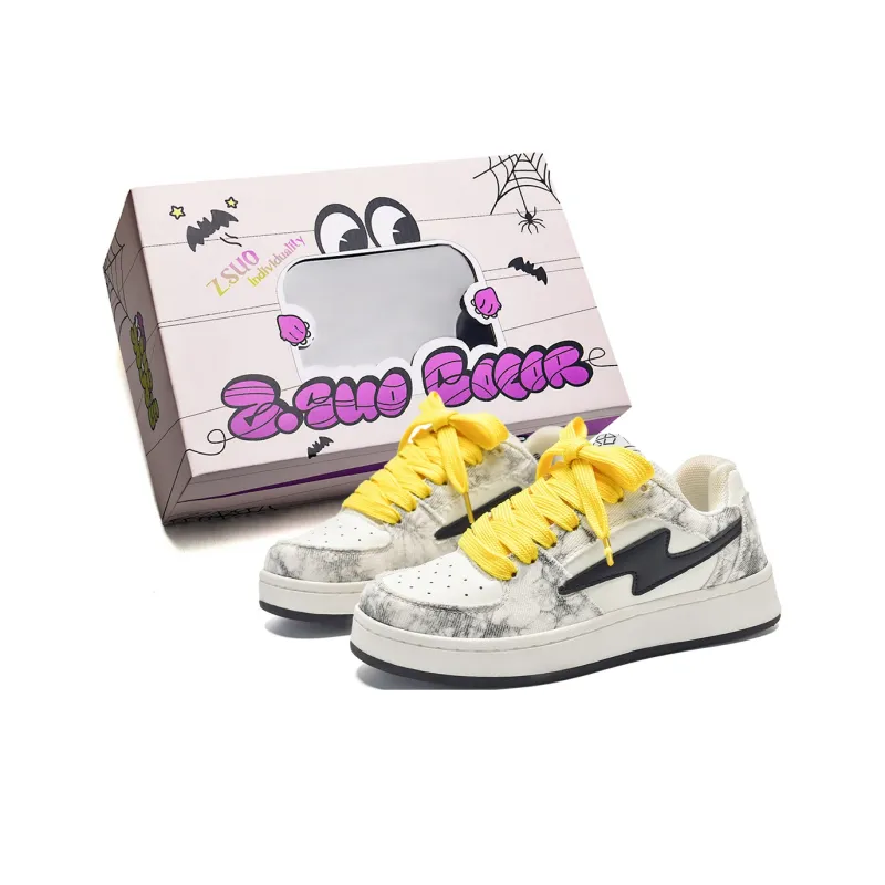 Z.SUO Coverage Waterproof Abrasion Resistant Lightweight Low Top Skateboard Shoes Unisex-28