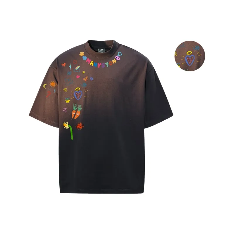 MANYSTON T Shirts Unisex-12