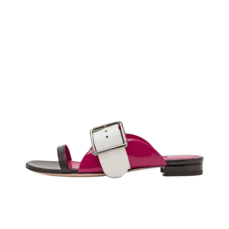 MANOLO BLAHNIK Slide Slippers Women's Purple-0