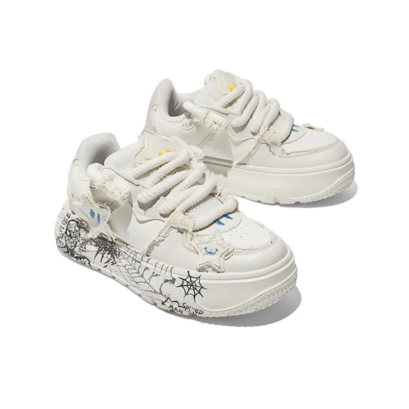 Stateof Stars Anti Slip Wear Resistant Low Top Skateboard Shoes Unisex-9