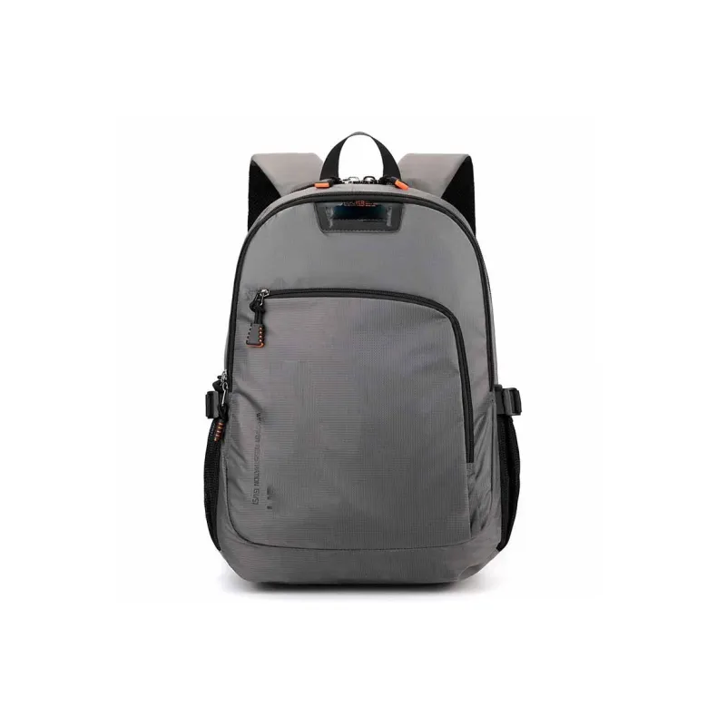 Boniu Nylon Fabric Backpack Men's Black/Gray/Light Blue/Army Green-2