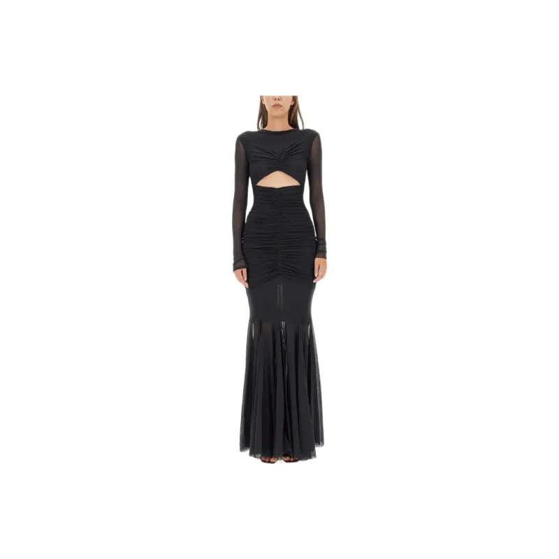 PHILOSOPHY DI LORENZO SERAFINI Long Sleeved Dresses Women's Black-0