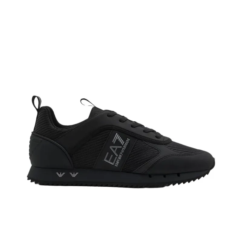 EMPORIO ARMANI EA7 Low Top Casual Shoes Men's Black-1