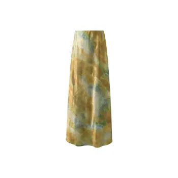3COLOUR Casual Long Skirt Women's