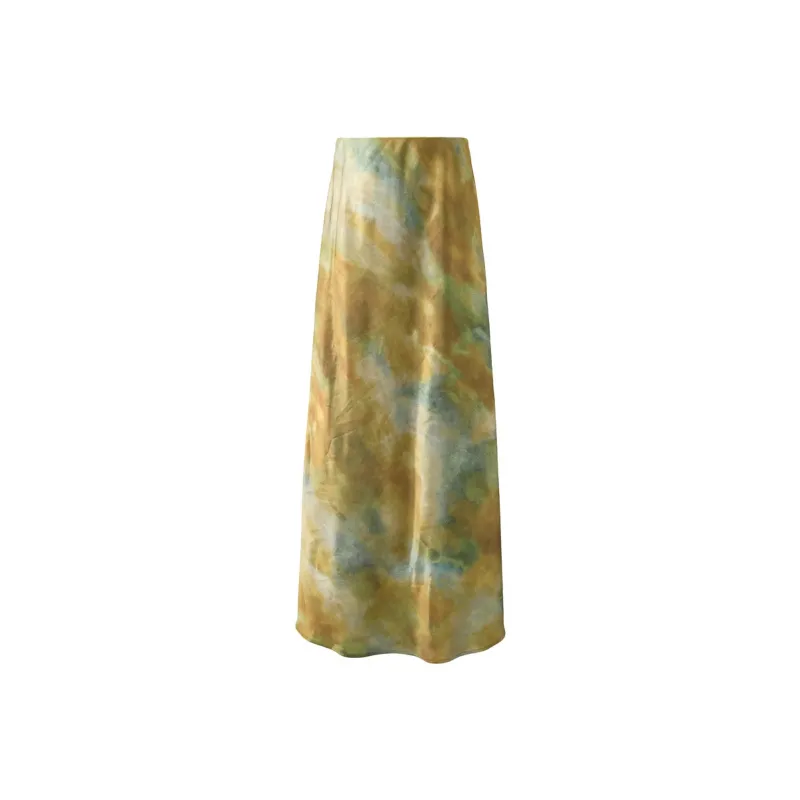 3COLOUR Casual Long Skirt Women's-0