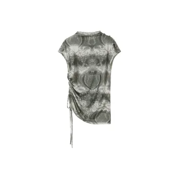 3COLOUR T Shirt Women's Silent Gray Blended