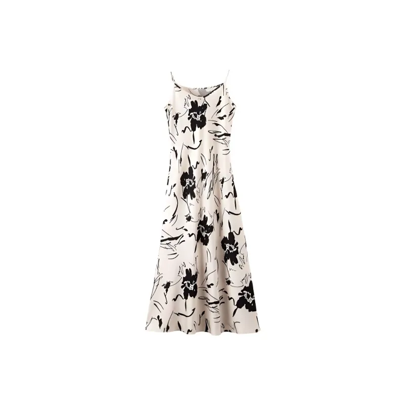 Late White Slip Dress Women's Multicolor-0
