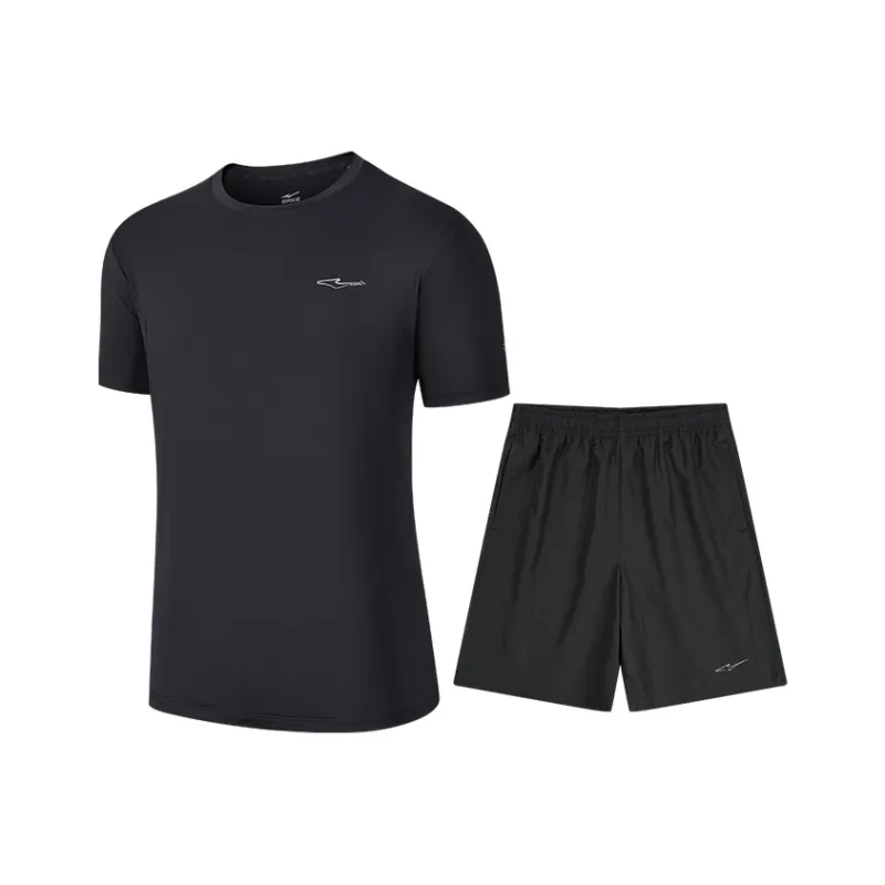 Erke Variety Training Collection Casual Sportswear Men's Jet Black-0
