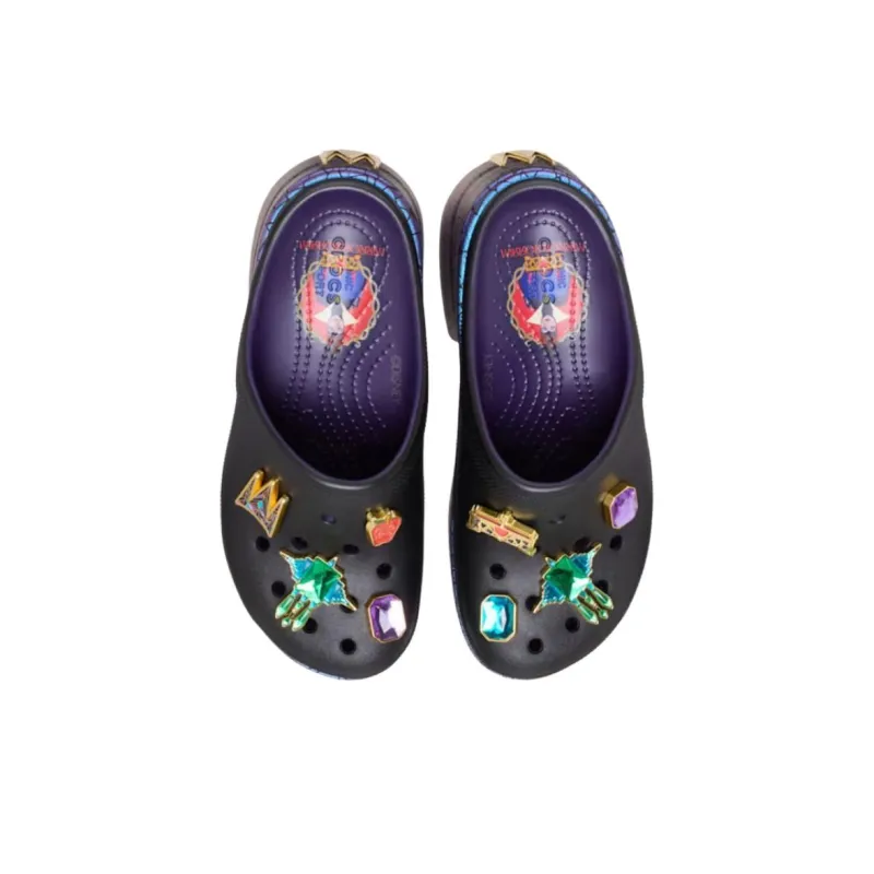 Disney x Crocs Siren Clog Clogs Unisex Black-3