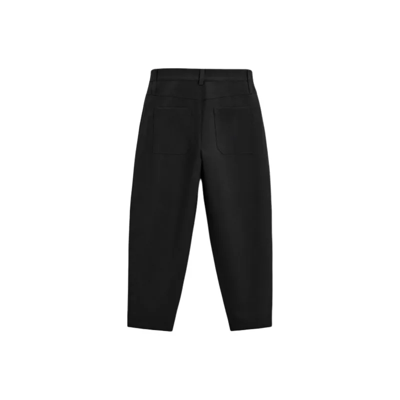 ZARA Casual Pants Men Black-1