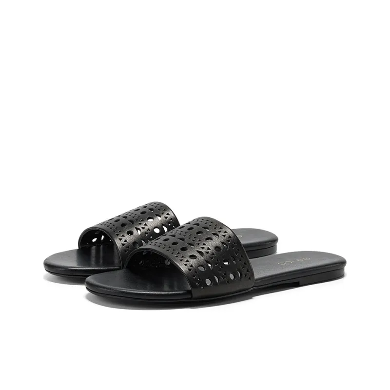 GG CC Cut Out Slip Resistant Resort Style Slide Slippers Women's-6