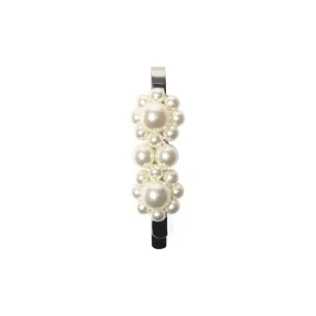 SIMONE ROCHA   Hair Clips Unisex White