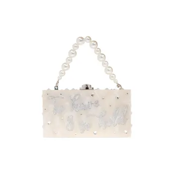 Sophia Webster Plastic Handbag Women's Cream White