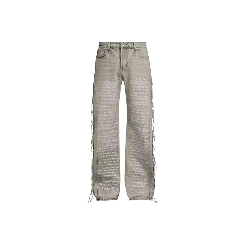 Who Decides War Jeans Men's Gray-0