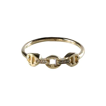 HOORSENBUHS 18K Gold Rings Unisex Gold