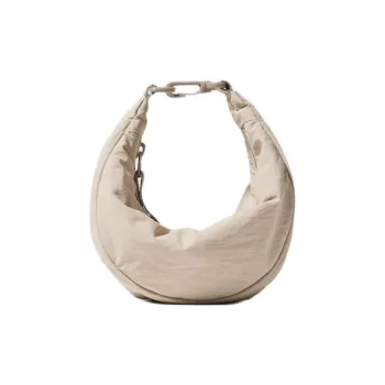 UNIQLO Nylon One Shoulder Handbag Extra Mini Women's Beige