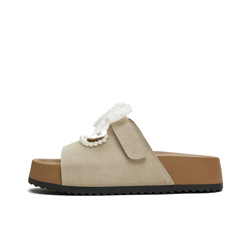 Teenmix Rubber Sole Slide Slippers Women's-0
