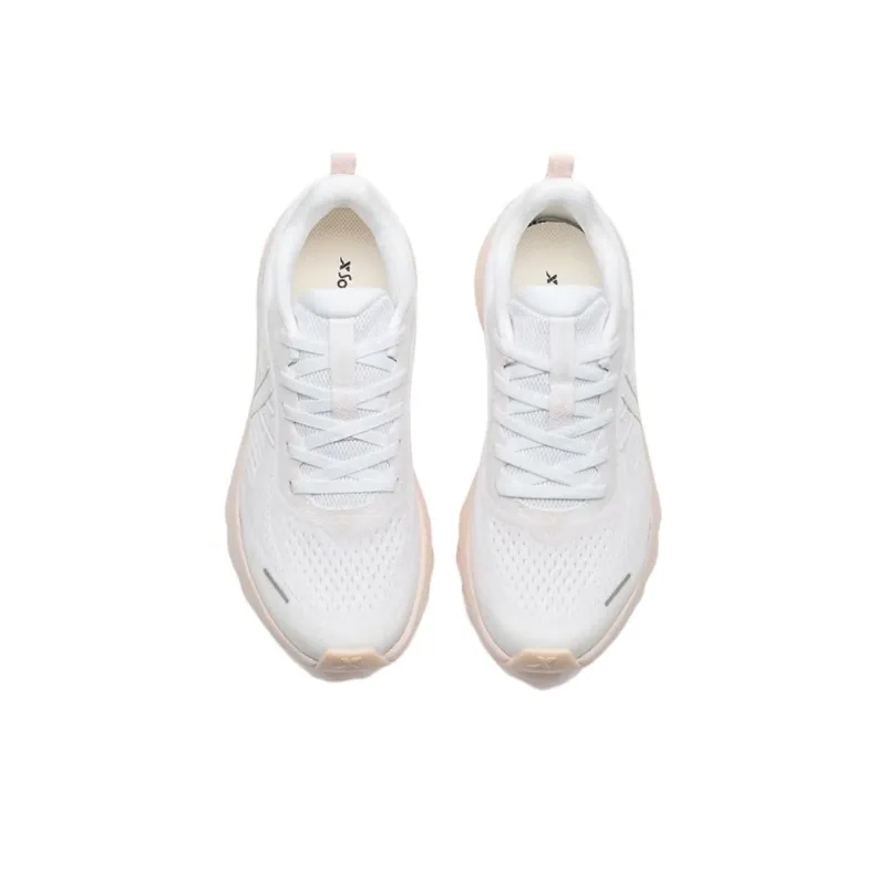 XTEP Cloud Wing 3 Coverage Slip Resistant Low Top Casual Running Shoes Women's White-2