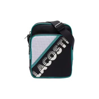 LACOSTE Nylon Shoulder Bag, Crossbody Bag Men's Multicolor