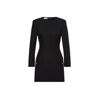 PHILOSOPHY DI LORENZO SERAFINI Long Sleeved Dresses Women's Black