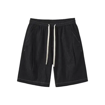 ZUO Denim Shorts Men Dark Gray