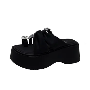 OPOA Slip Resistant Abrasion Resistant Cushioning Slide Slippers Women's