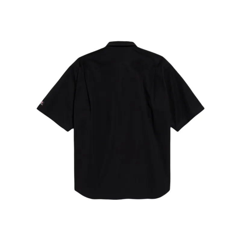 Balenciaga Shirt Loose Fit Men's Black-1