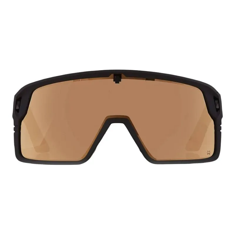 SPY Plastic Irregular Shape Sunglasses Unisex Black-1