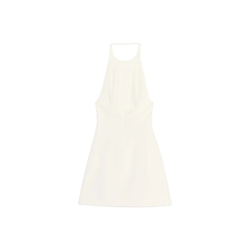 ZARA Sleeveless Dresses Women's Frosted White-1