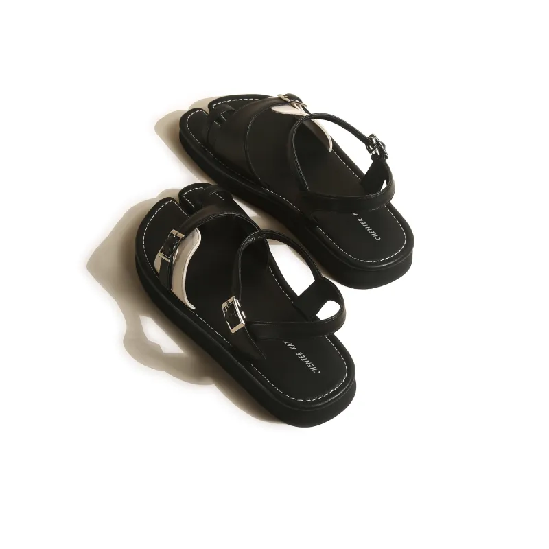 CHENTER KATER One Strap Sandals Women's-3